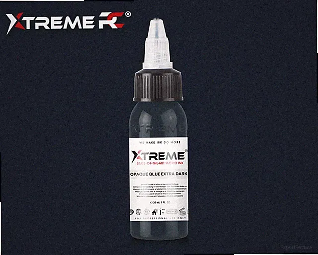 EU REACH Compliant OPAQUE BLUE EXTRA DARK by Xtreme Ink Tattoo Color Pigment