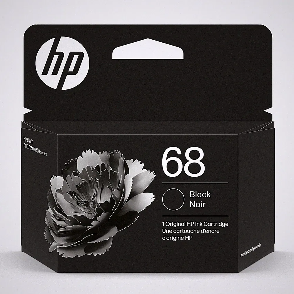 HP Inkjet Printer Ink Cartridge Black High Yield Fade Resistant Precision Output