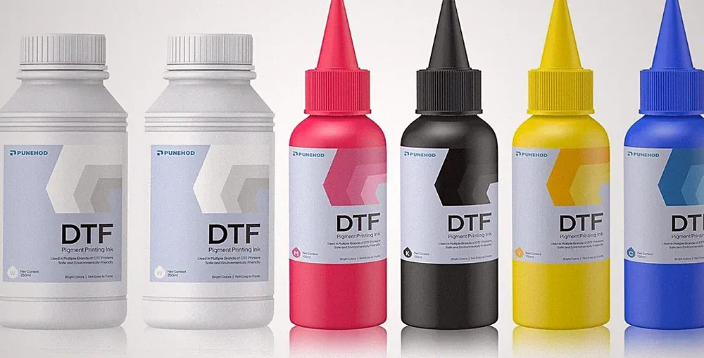 Premium DTF Transfer Ink 900ML PET Film Refill Printer CMYKWW BN L1800 R1390