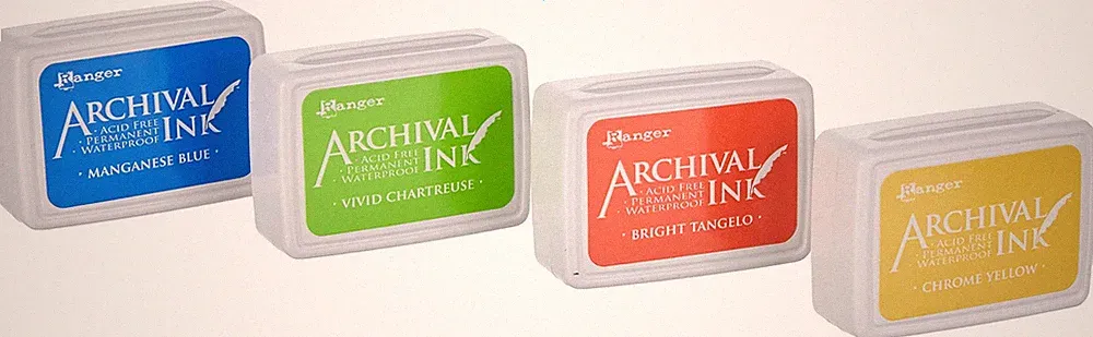 Ranger Archival Ink Pad Photo Safe Non Toxic Fade Resistant Pack of 1 3 Inch