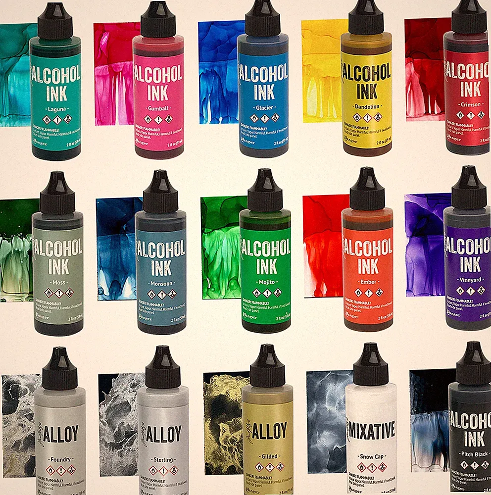 Ranger Tim Holtz ALCOHOL INKS- Single Large 2 oz Bottle- PICK COLOR- MSRP $12-15
