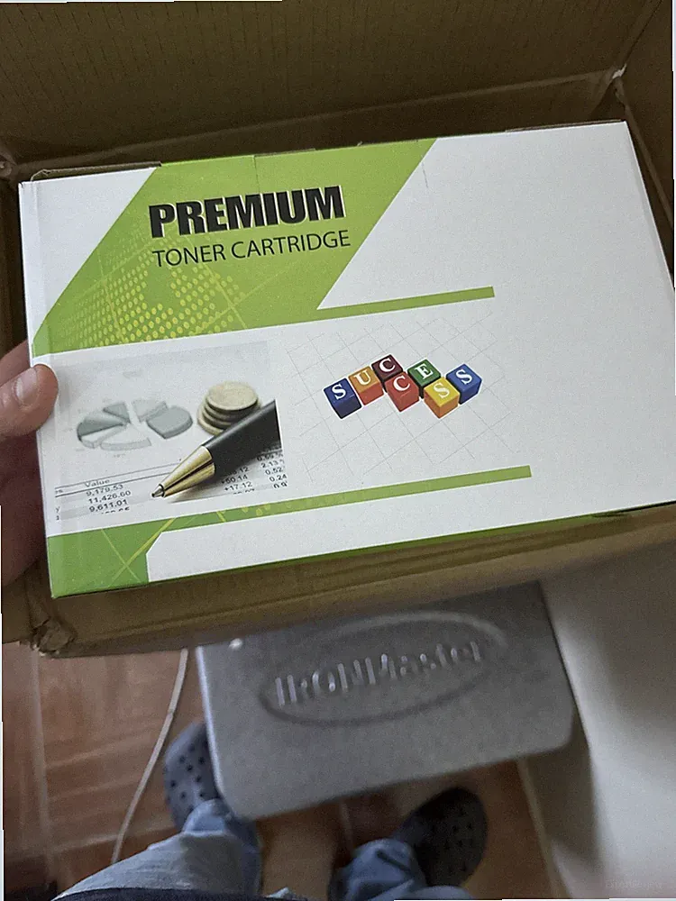 Set of 2 Premium Black Toner Cartridges – New in Box, High-Quality Printing
